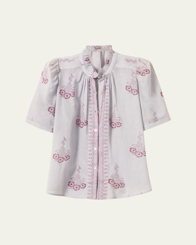 Winn Pansy Sky Shirt